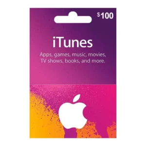 iTunes Cards – $100 Balance