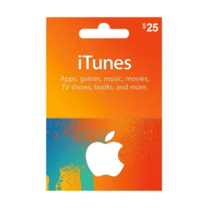 iTunes Cards – $25 Credit